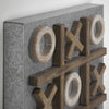 Magnetic Tic Tac Toe Wall Game & Message/Memo Board (15” x 15”)